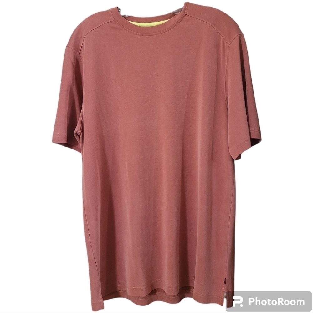 Tommy Bahama burnt orange soft crewneck short sleeve tshirt